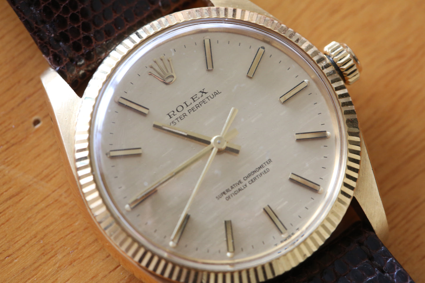 Rolex date 1005 automatic 34 mm