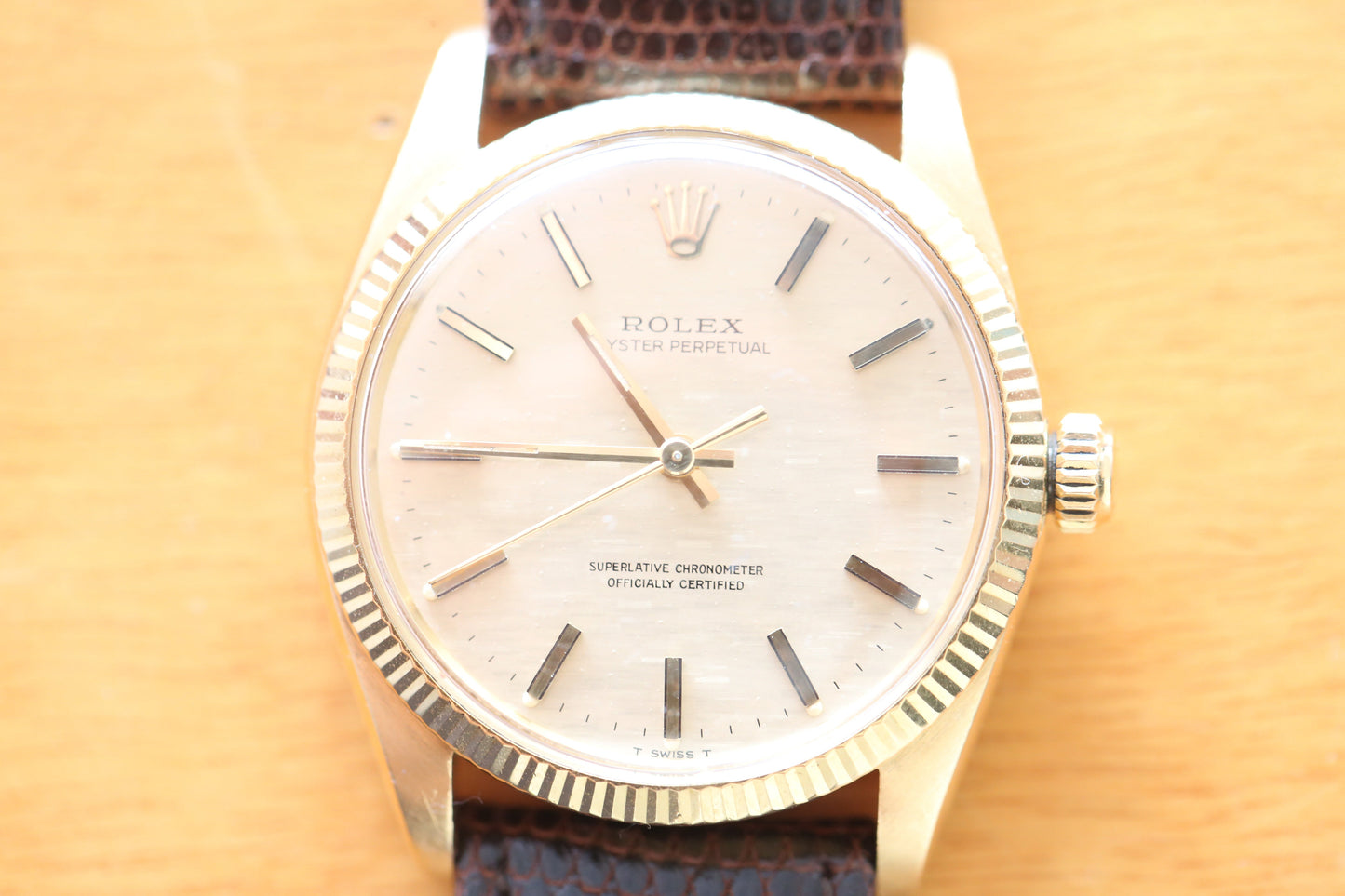 Rolex date 1005 automatic 34 mm