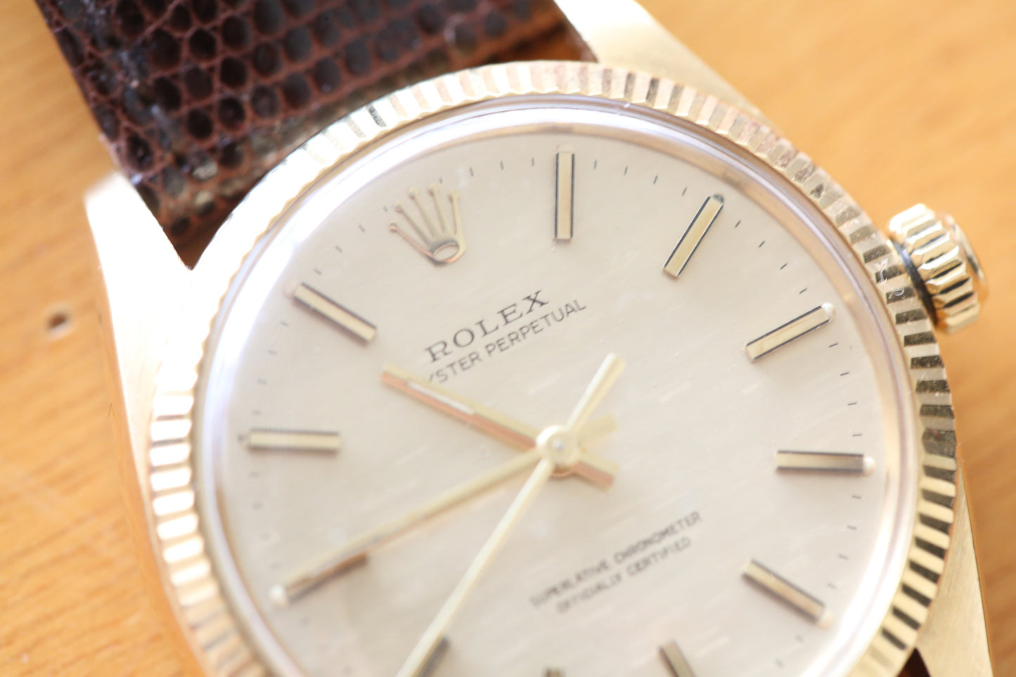 Rolex date 1005 automatic 34 mm