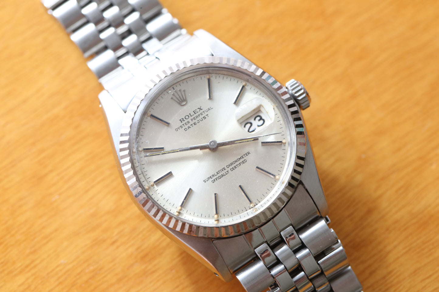 Rolex datejust 1601 Big Logo