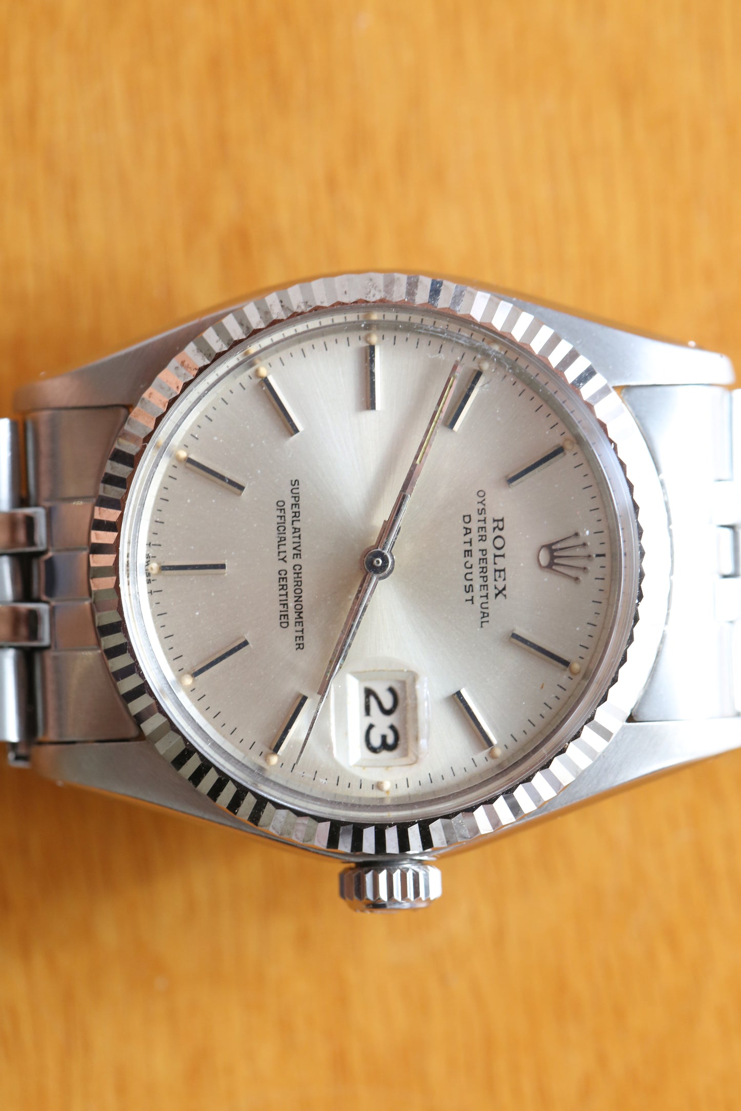 Rolex datejust 1601 Big Logo