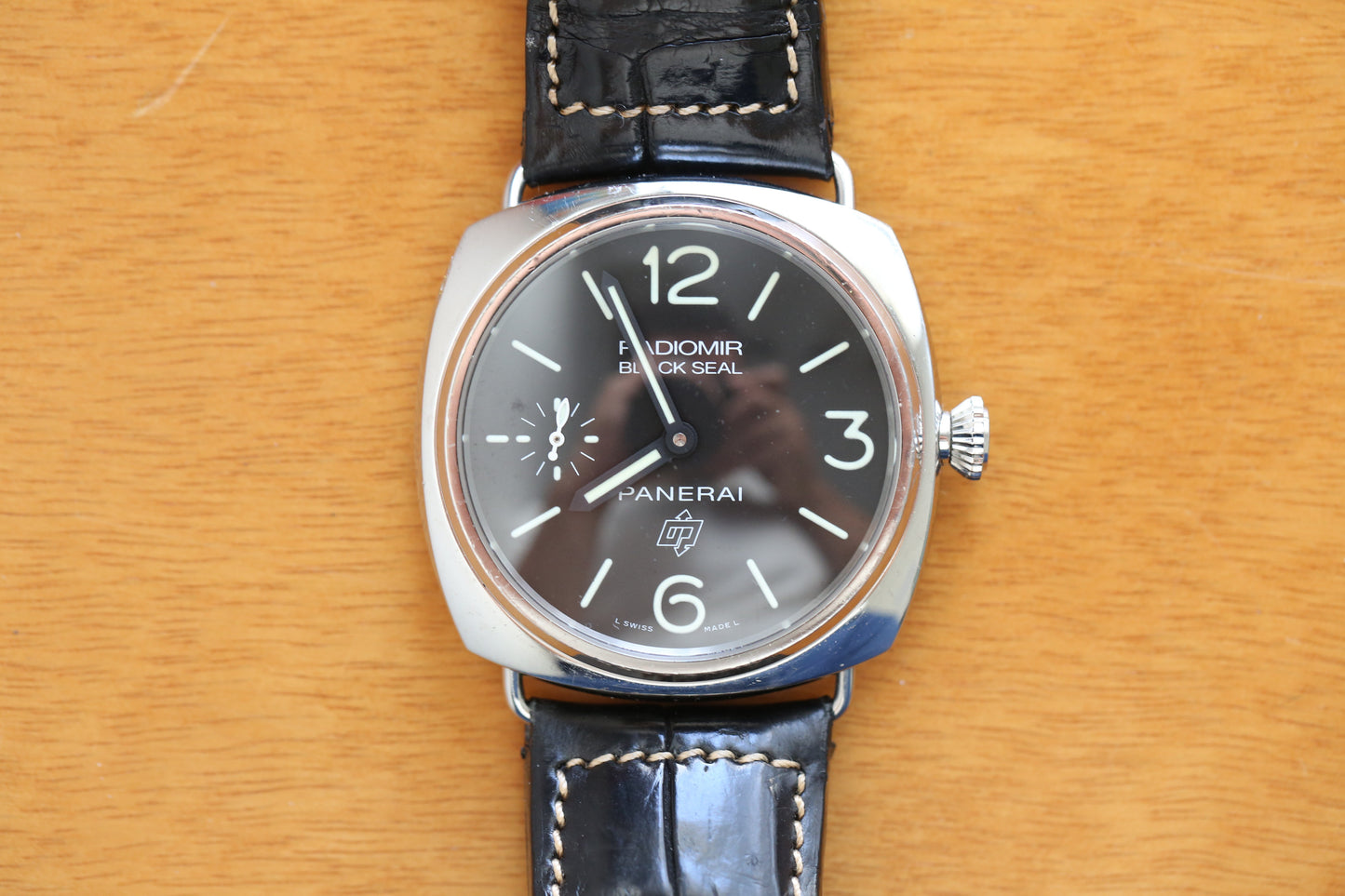 Radiomir Black Seal Logo Acciaio - 45mm PAM00380