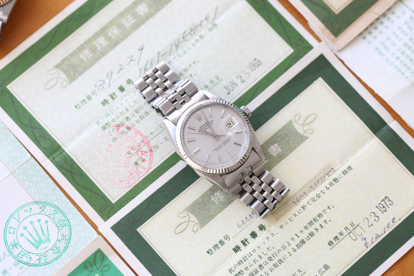 Rolex datejust 1601 Big Logo