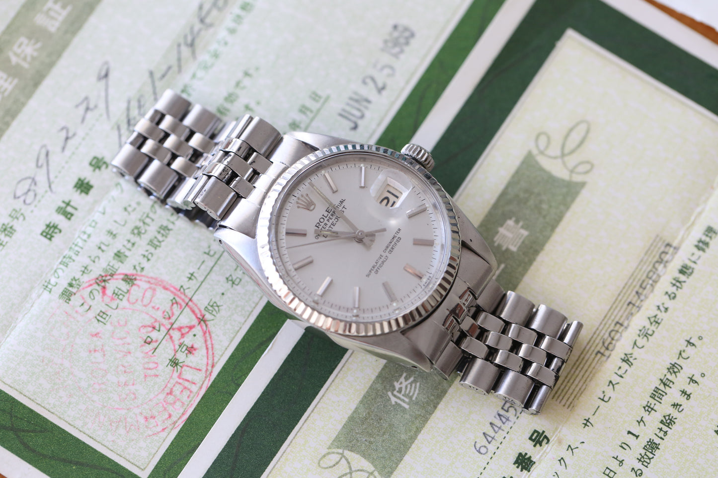 Rolex datejust 1601 Big Logo