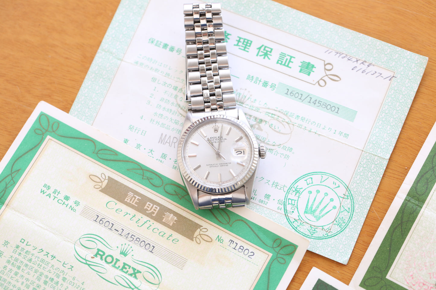 Rolex datejust 1601 Big Logo