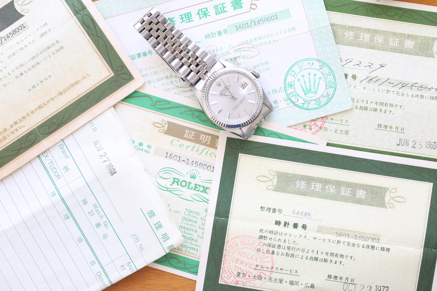 Rolex datejust 1601 Big Logo