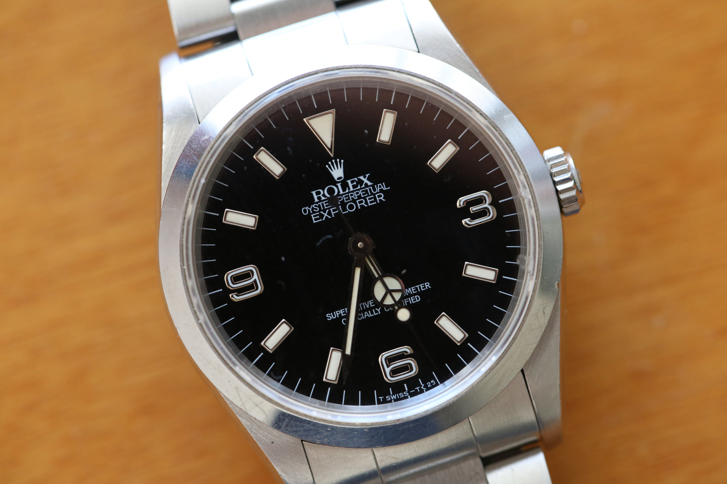 Rolex Explorer I 14270 Tritium Dial
