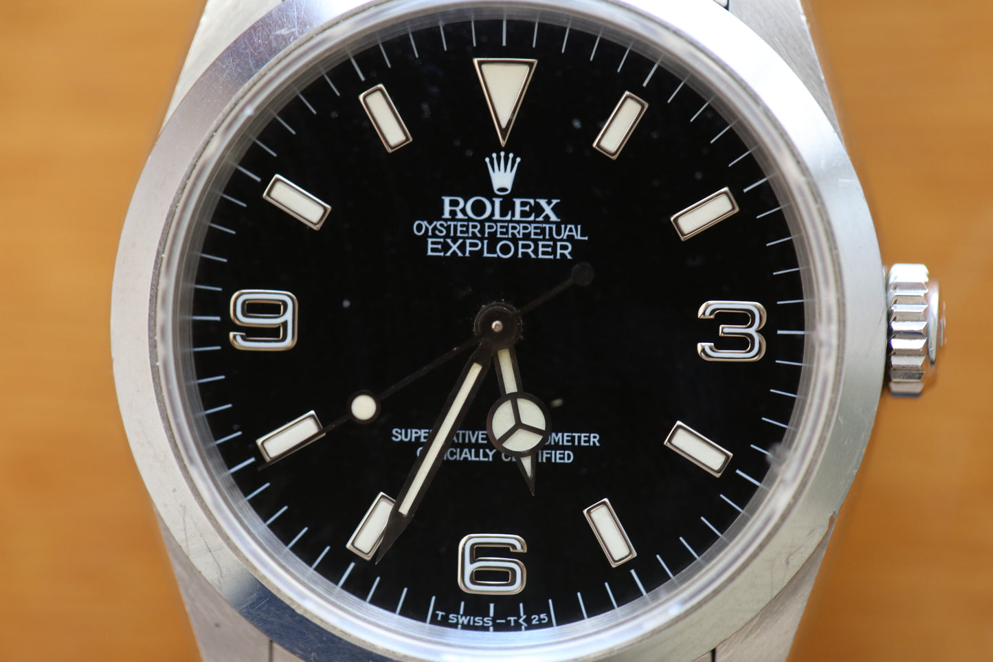 Rolex Explorer I 14270 Tritium Dial