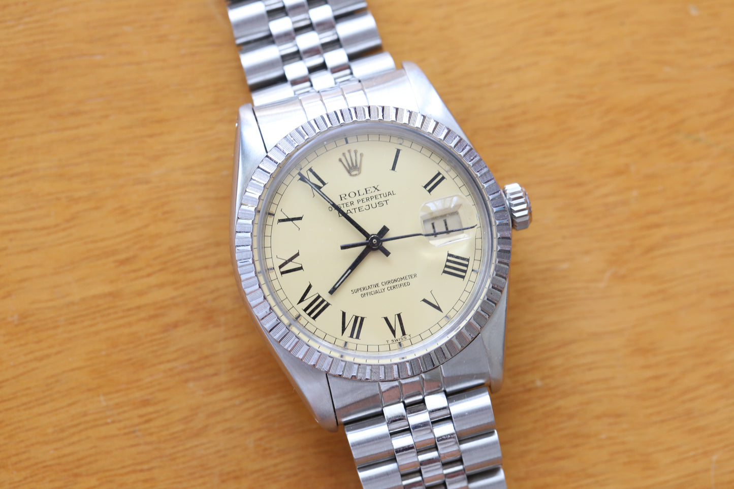 Rolex datejust 16030 quick set
