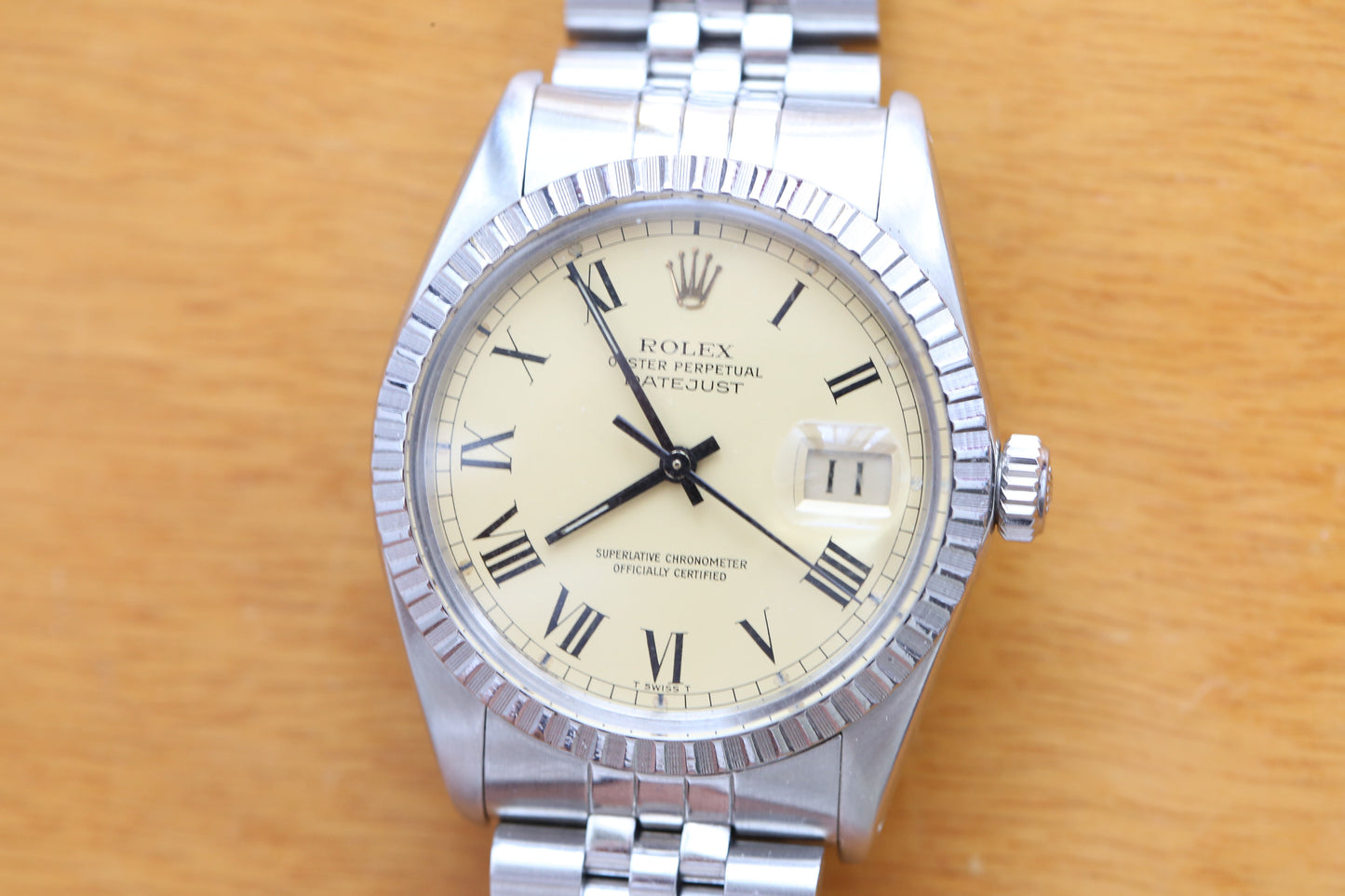 Rolex datejust 16030 quick set