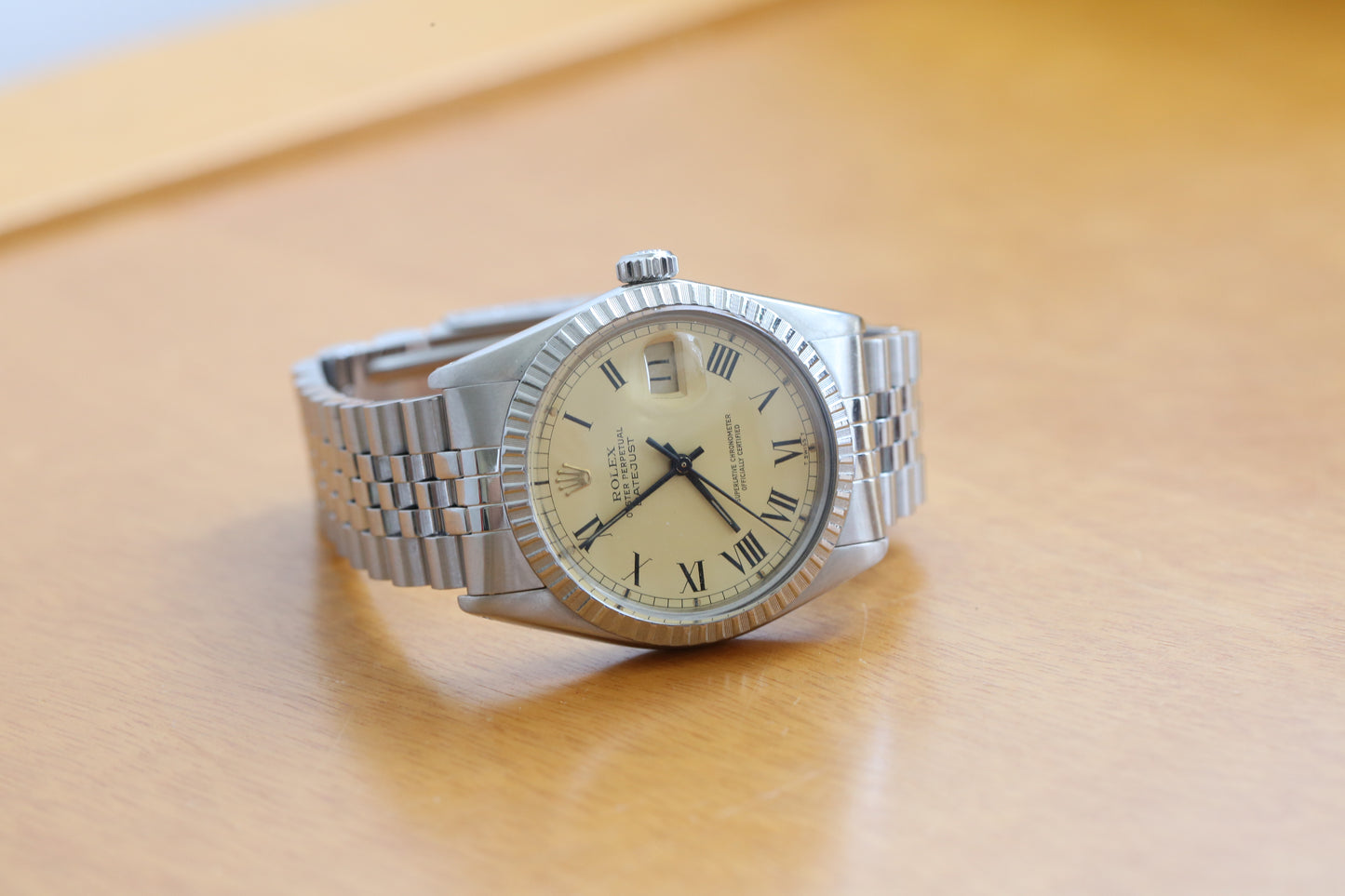Rolex datejust 16030 quick set