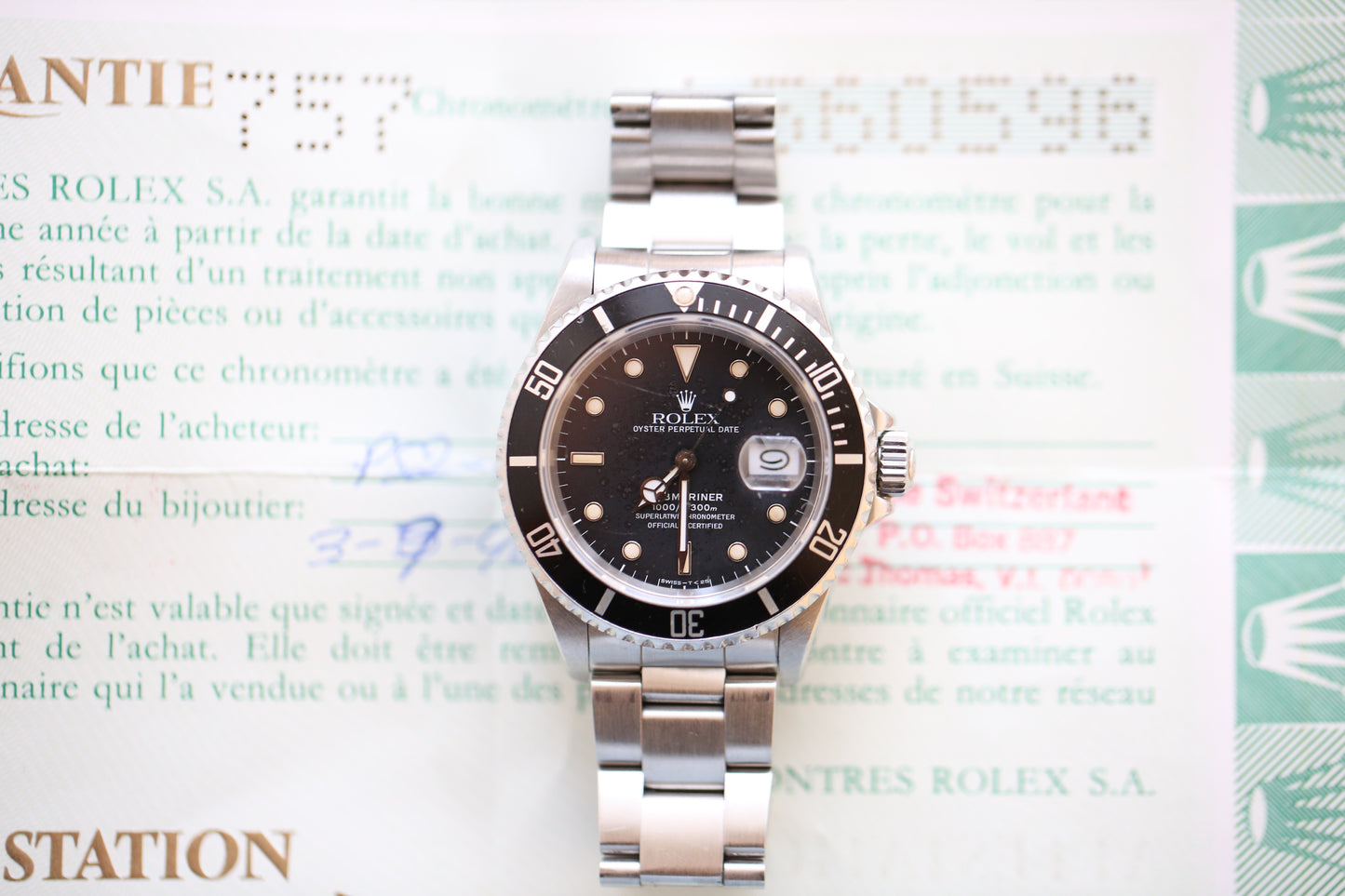 Rolex Submariner 16610