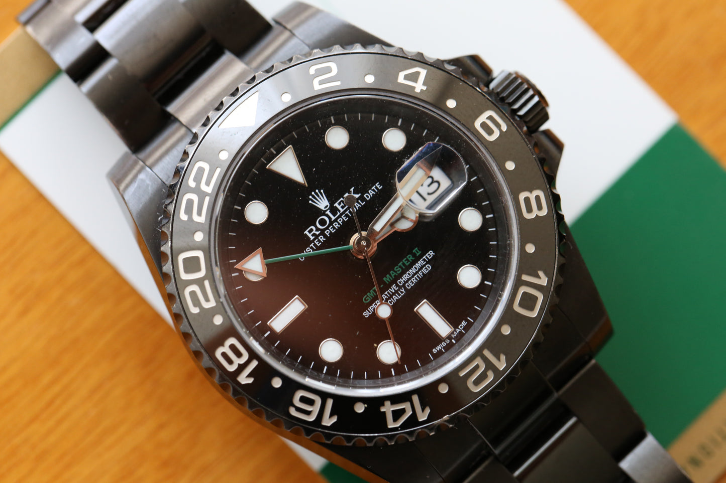 Rolex Gmt master II 116710LN BKACK PVD