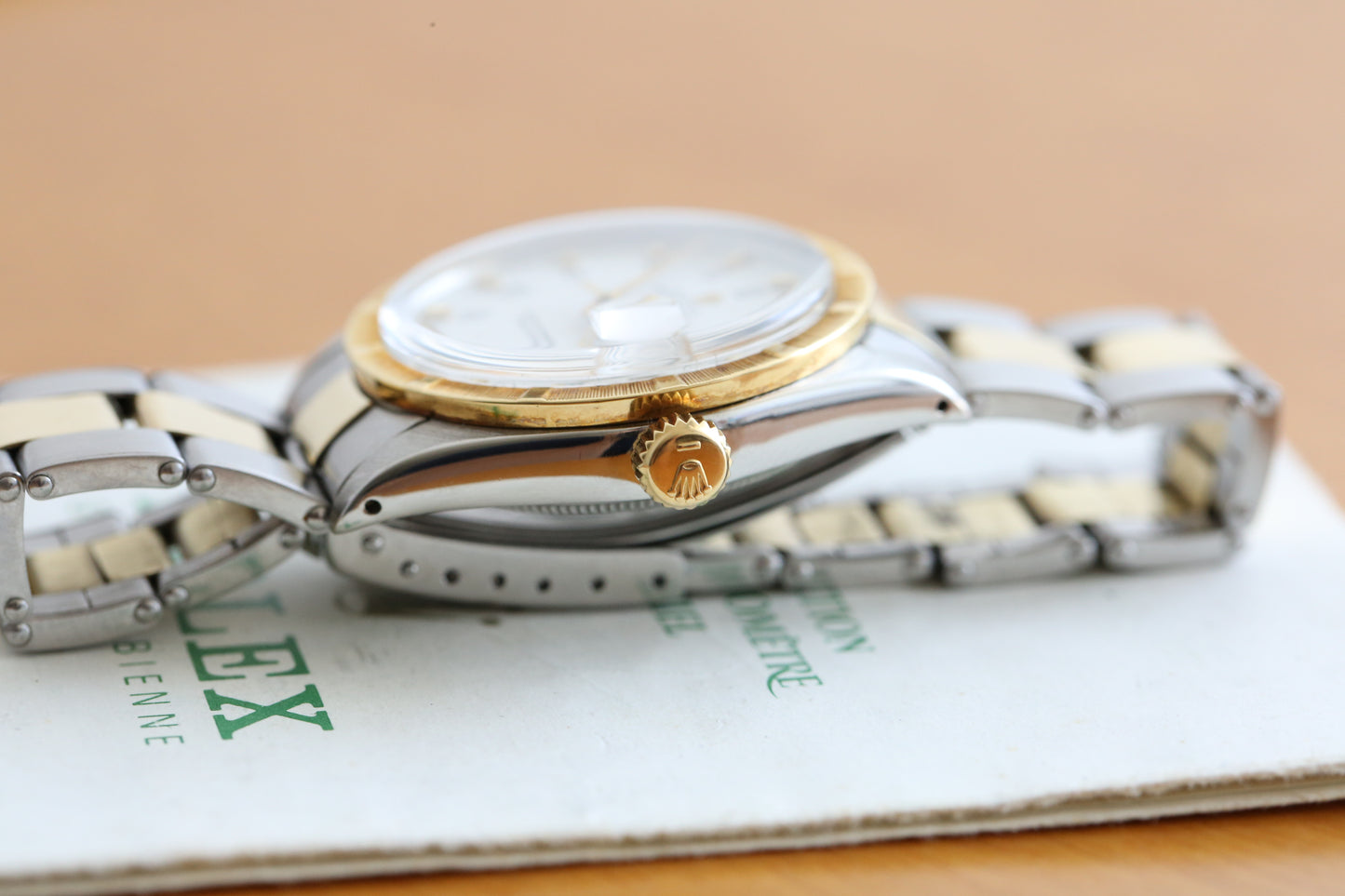 Rolex Date 15053 rivet bracelet