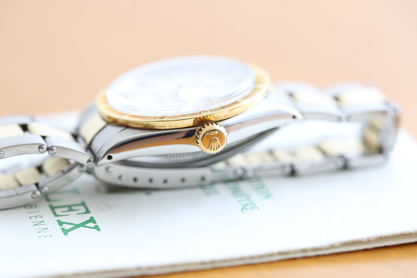 Rolex Date 15053 rivet bracelet