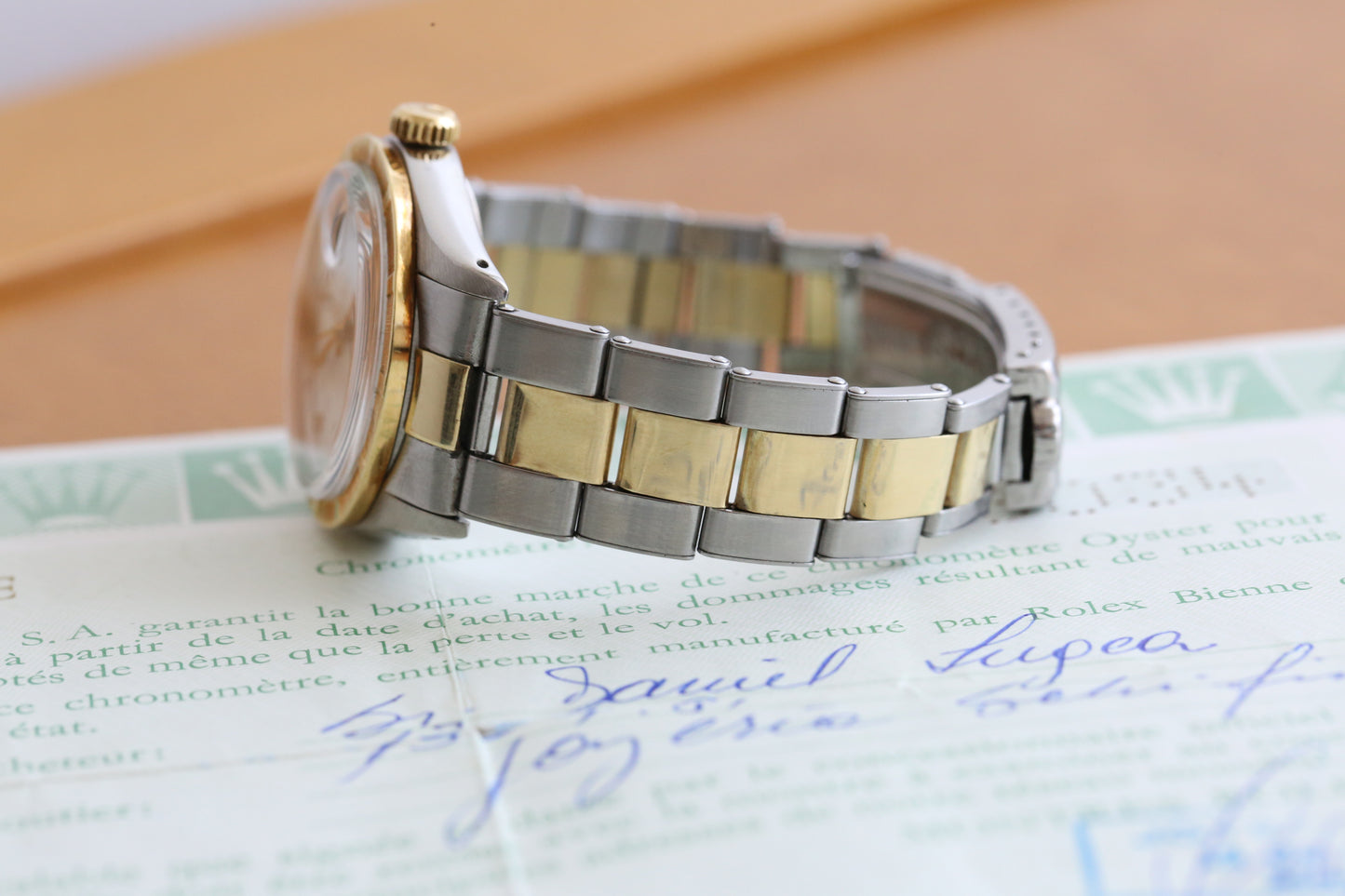 Rolex Date 15053 rivet bracelet
