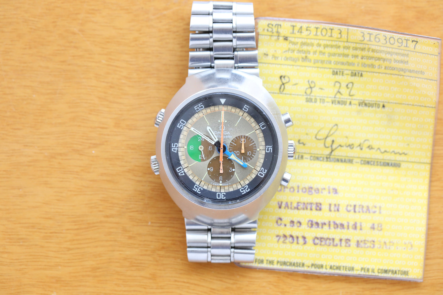 Omega flight master 145.013