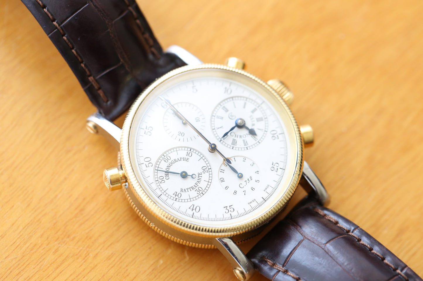 Chronoswiss Chrono Rattrappante CH7322 full service