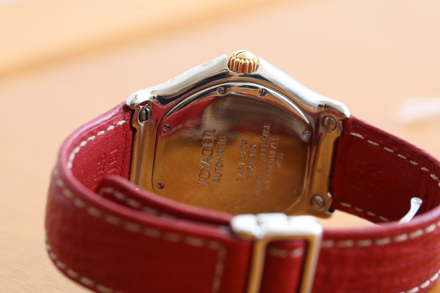 Ebel voyager 1124913 steel and gold