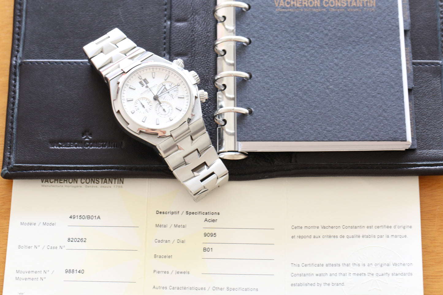 Vacheron Constantin Overseas 49150 full set