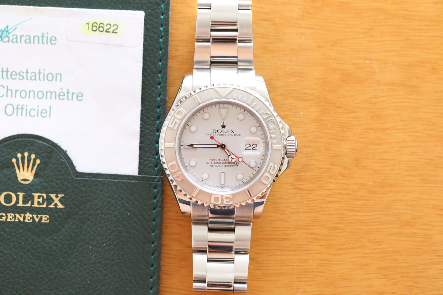 Rolex Yacht Master 16622 Paper