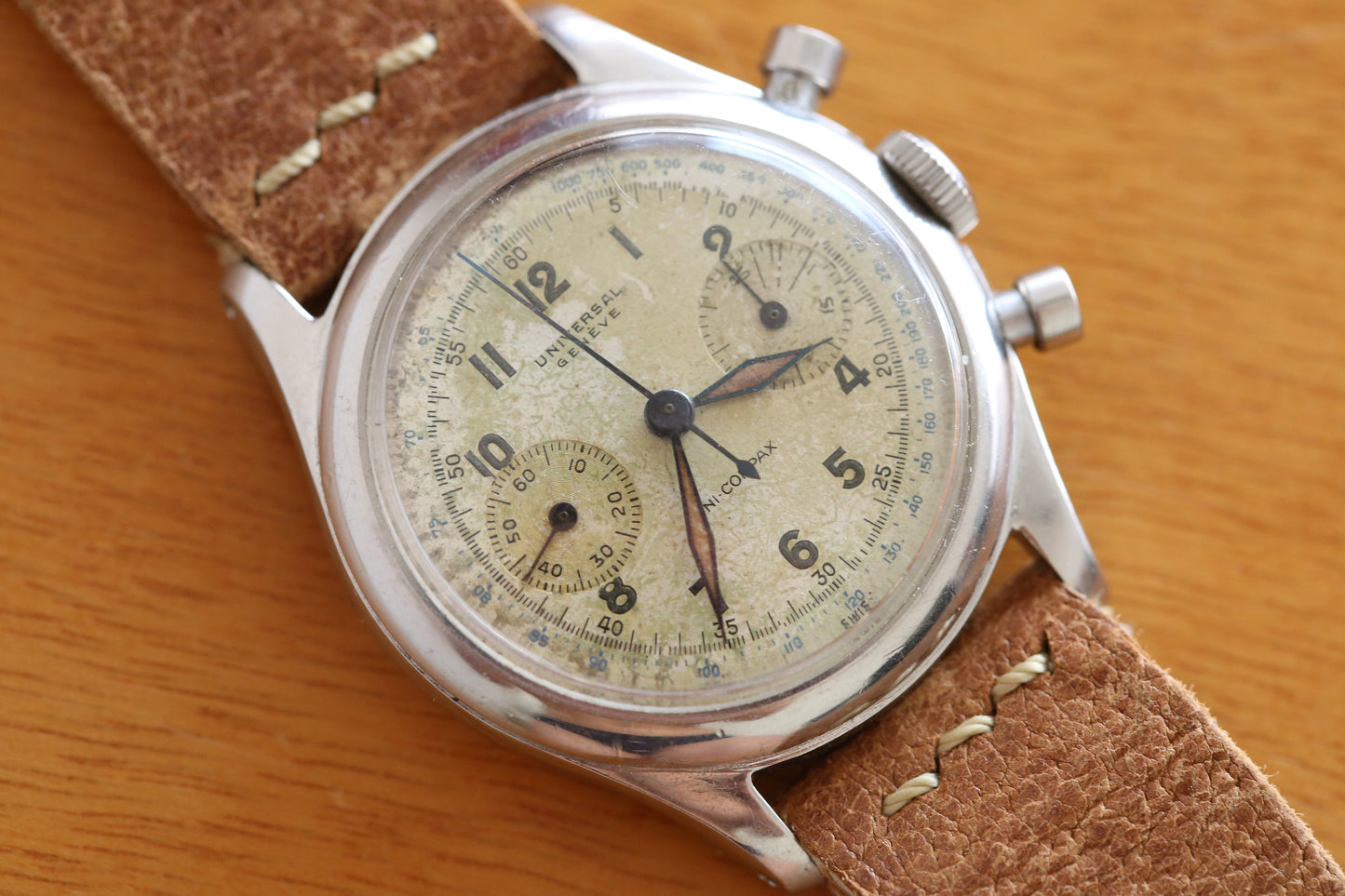 Universal Geneve 22292 uni compax tasti a pompa