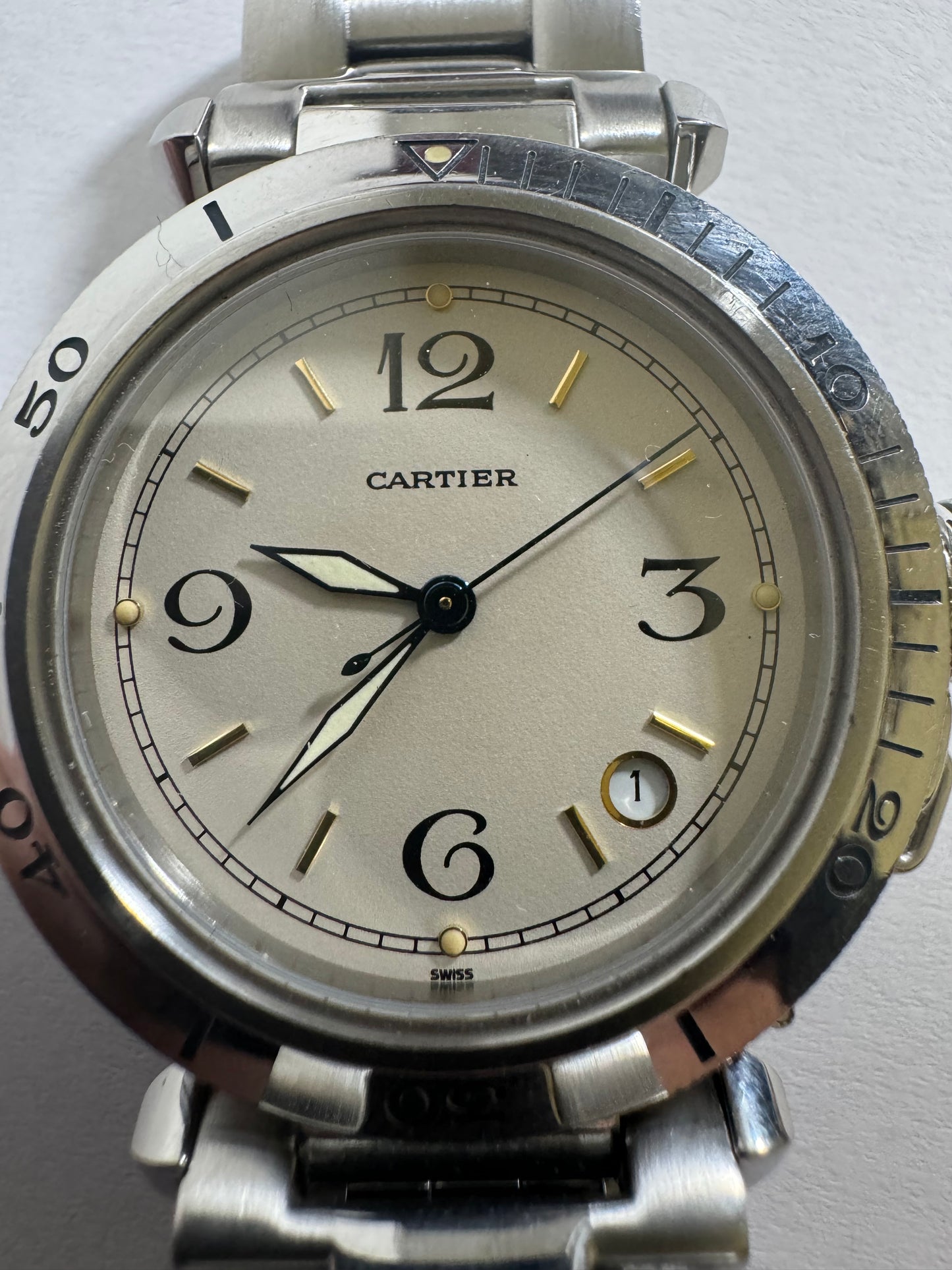 Cartier pasha automatic 38mm