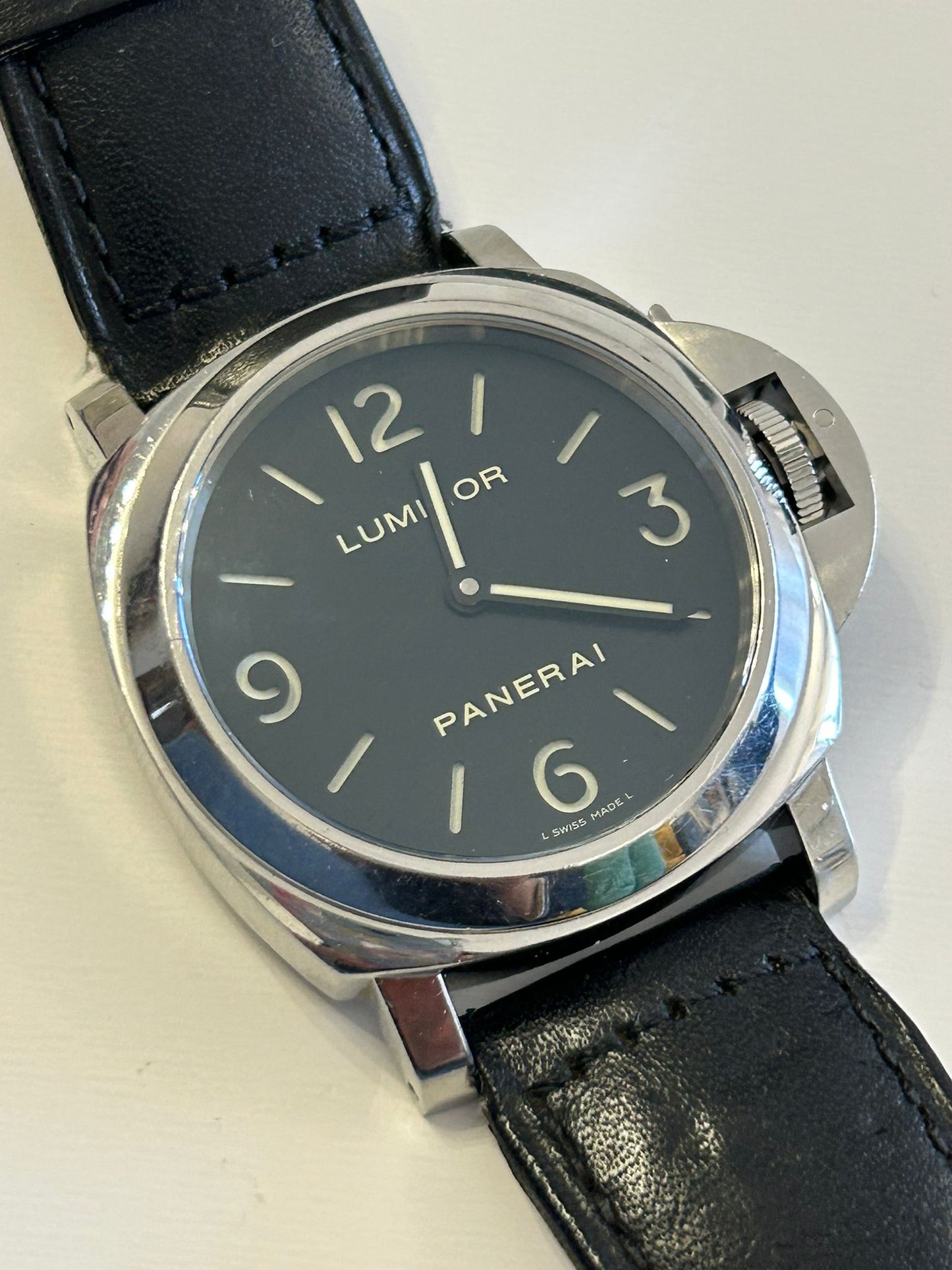 Panerai PAM00112 Luminor Marina open back