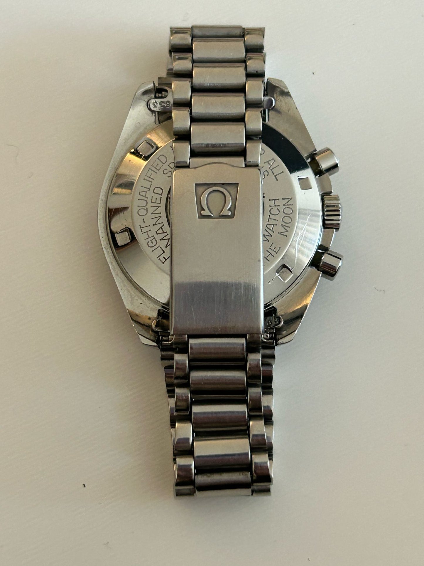 Omega Speedmaster 145.022 long S and R original paper