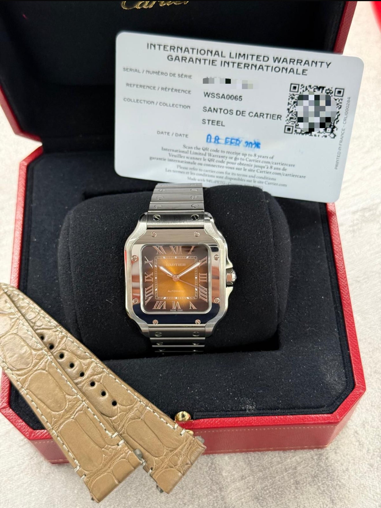 Cartier Santos medium model