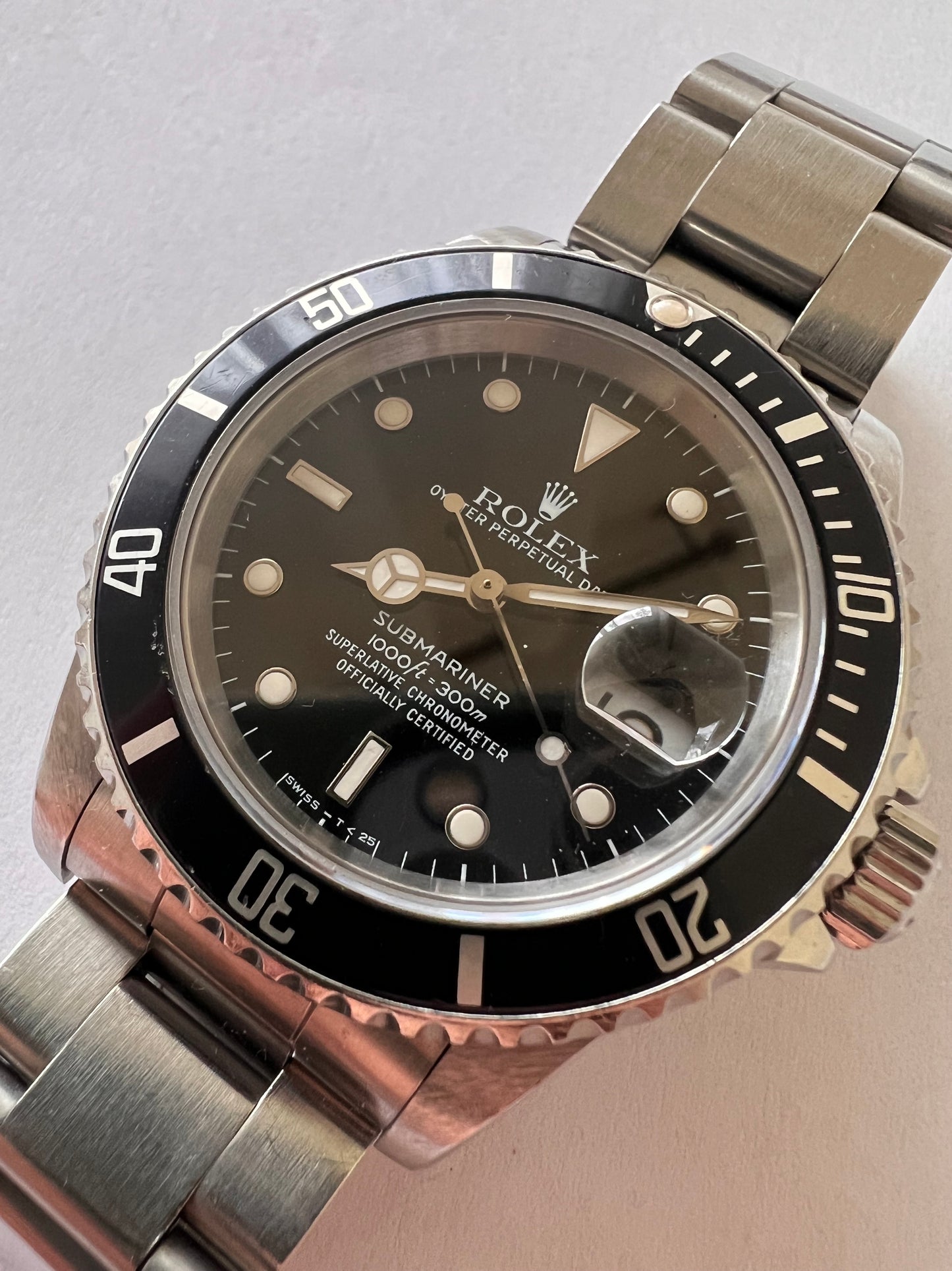 Rolex submariner 16610 L series Z dial