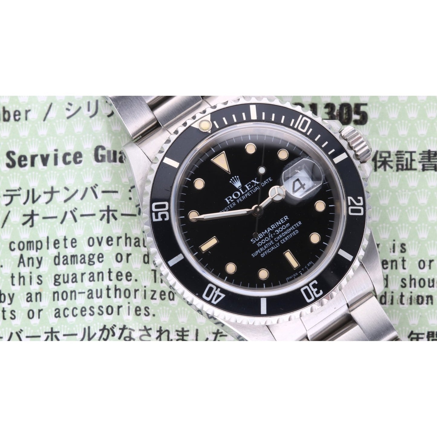 Rolex Submariner Referenza: 16610