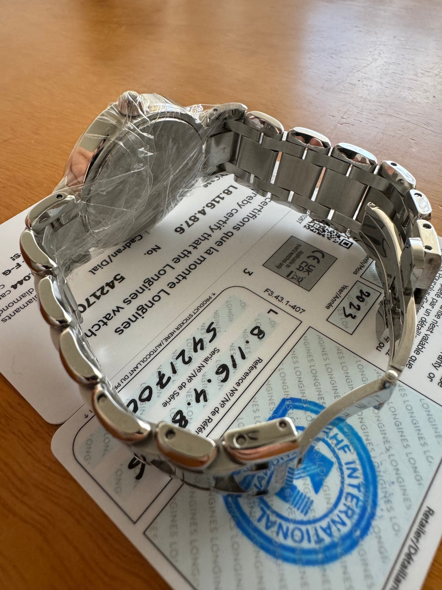 Longines Prima Luna Stainless White Quartz L8.116.4.71.6