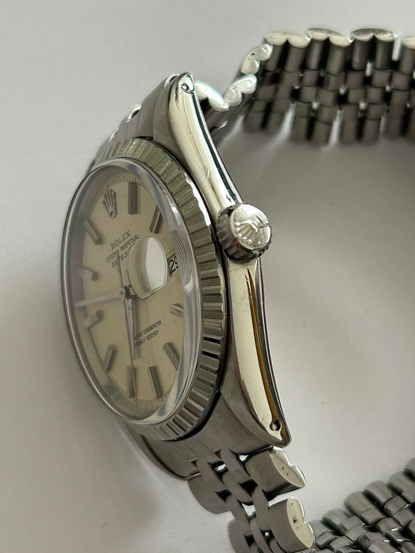 Rolex Datejust 1601, from 1972 big logo