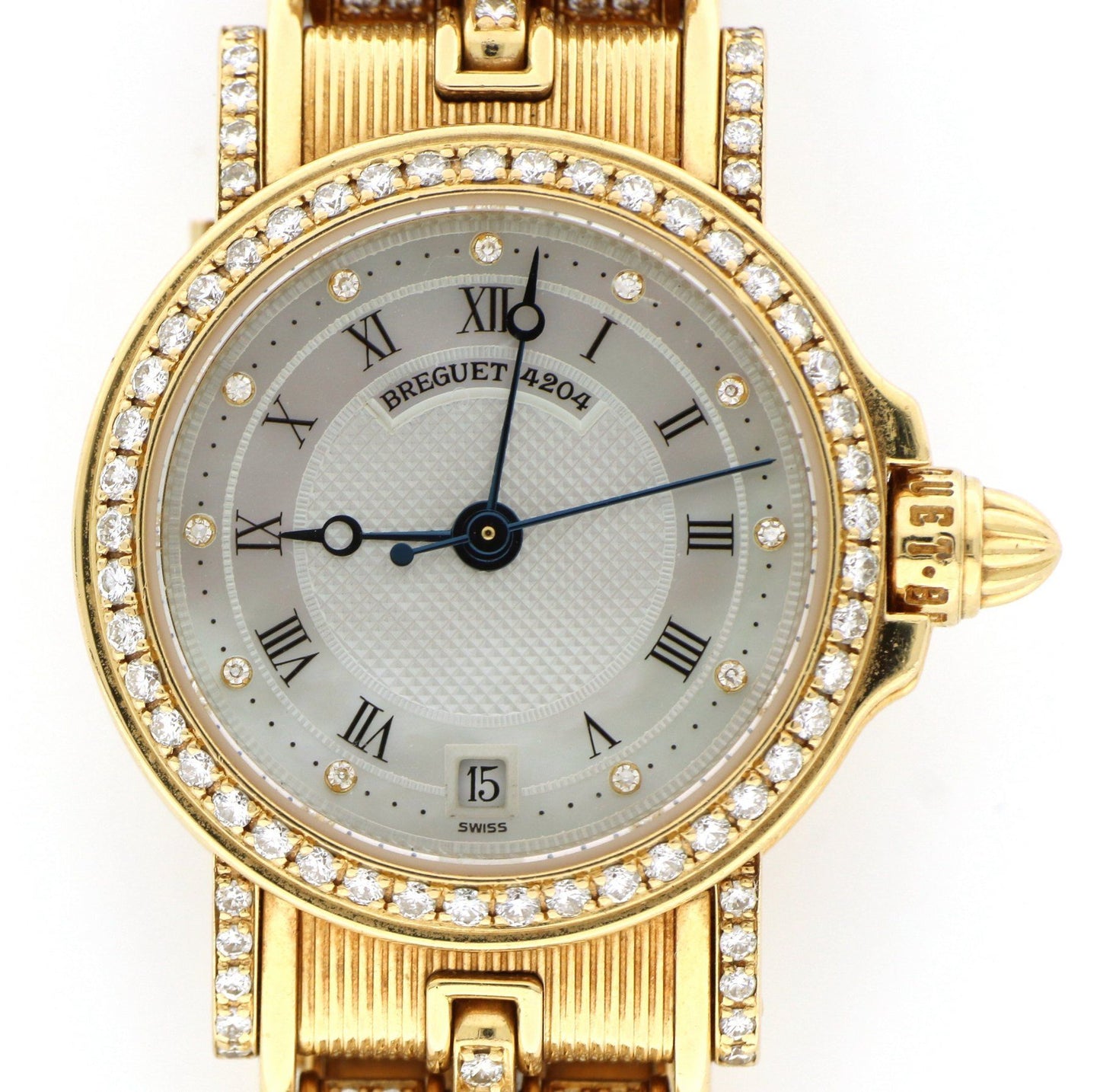 Braguet Marina 4204 factory diamonds