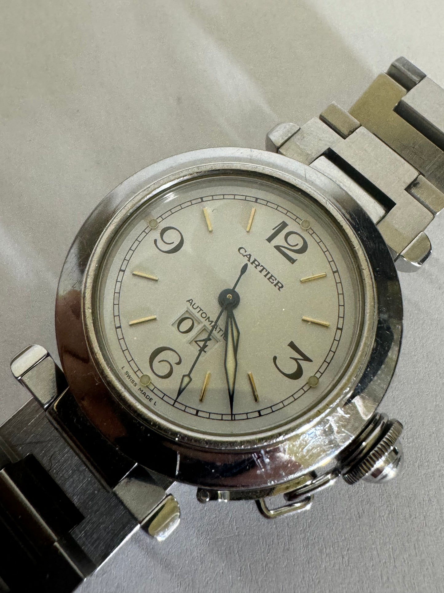 Cartier pasha gran data 2475