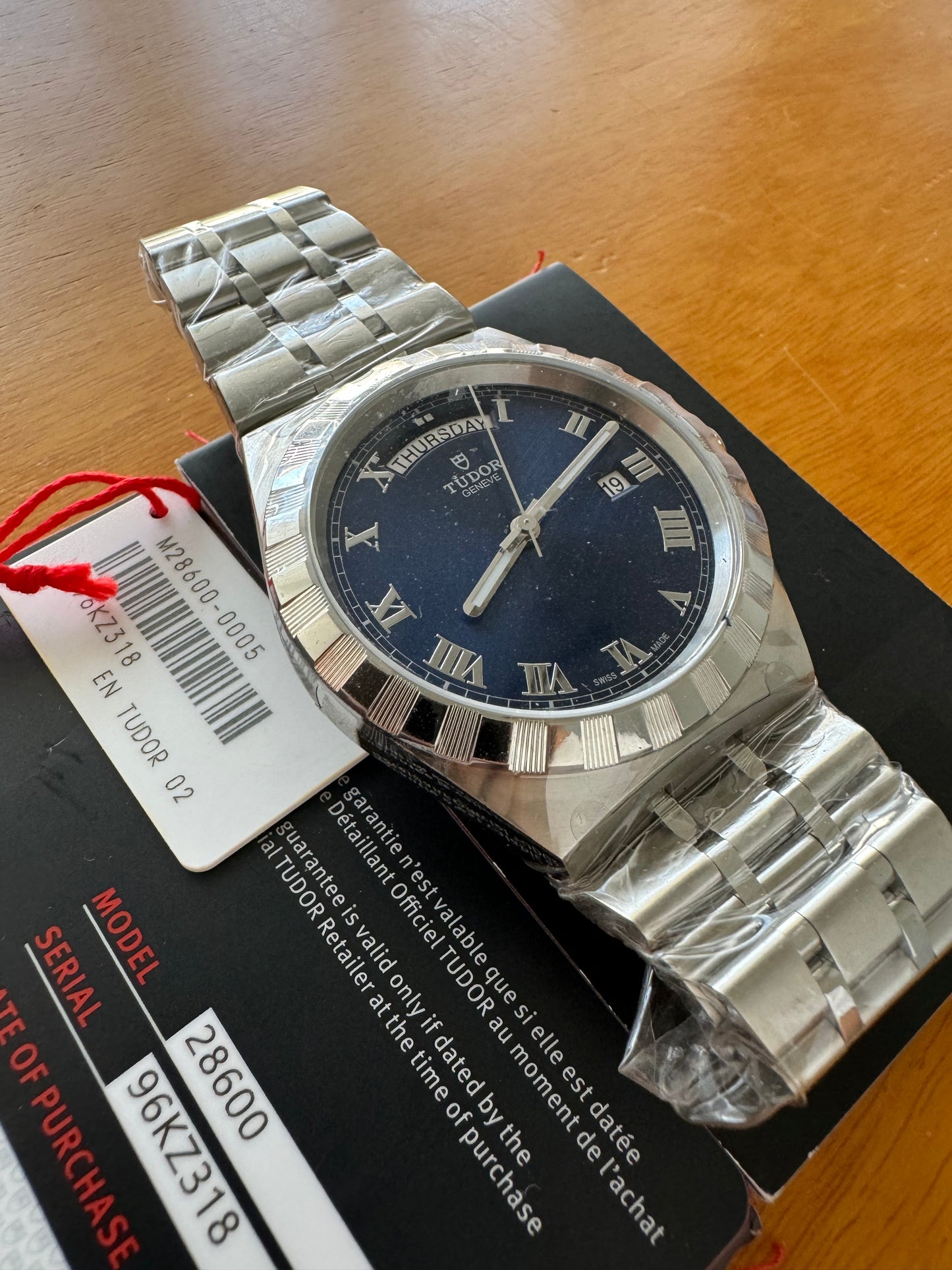 Tudor Royal 28600 blu dial