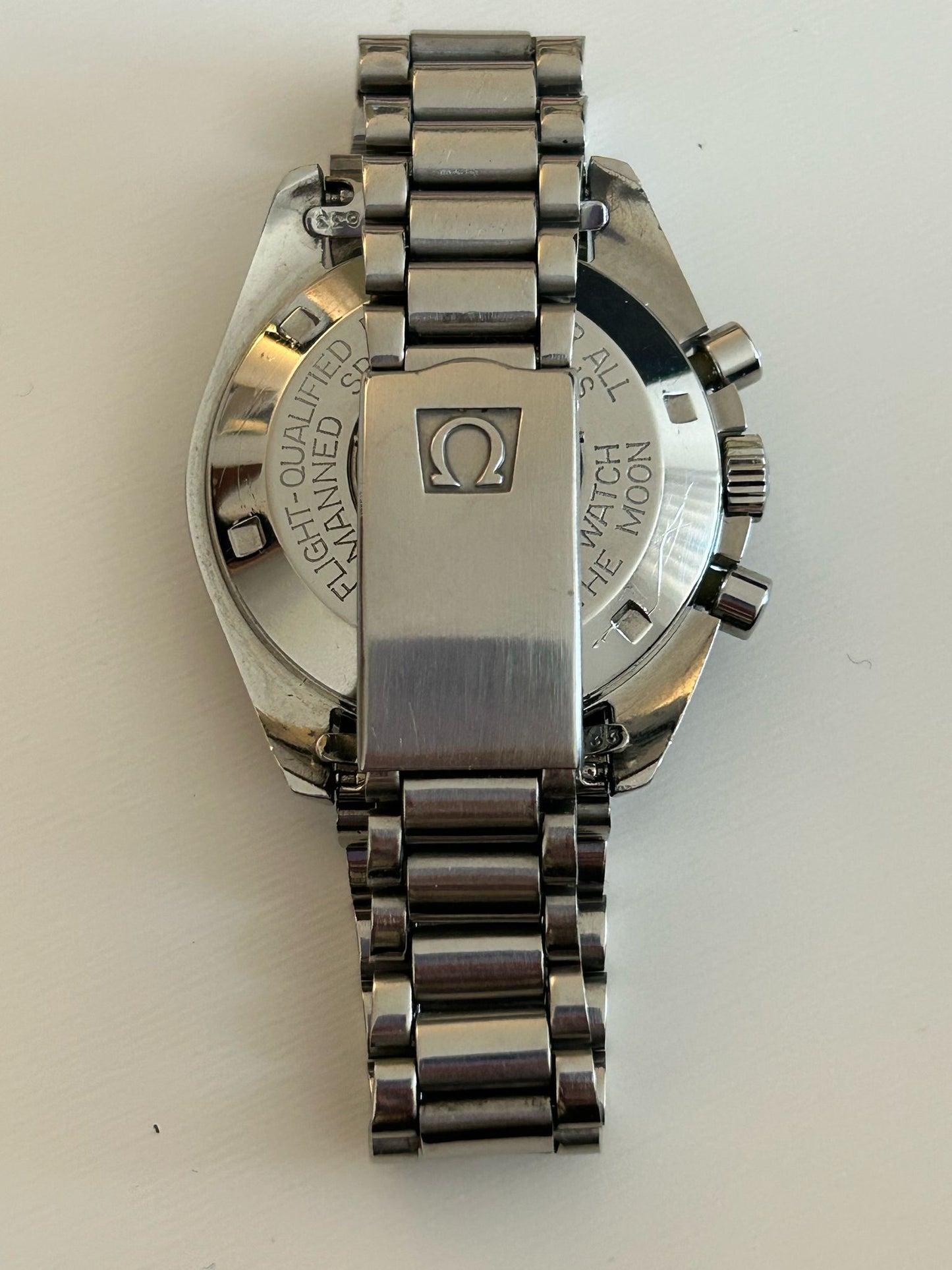 Omega Speedmaster 145.022 long S and R original paper