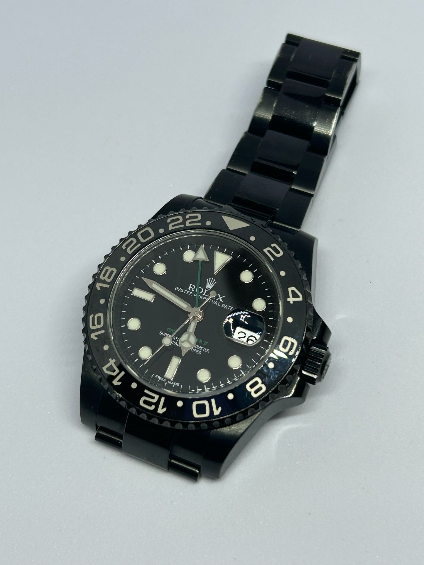Rolex Gmt master II 116710LN BKACK PVD