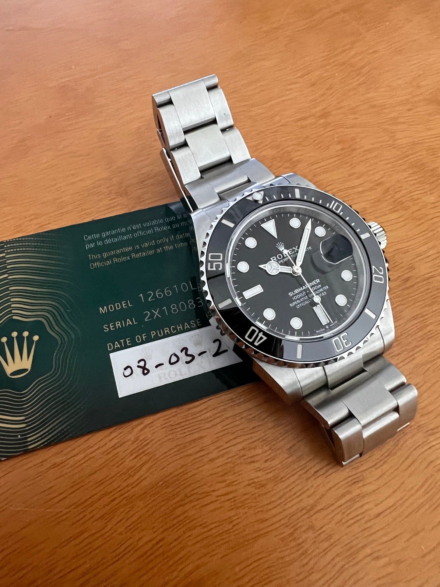 Rolex Submariner 126610Ln new 2024