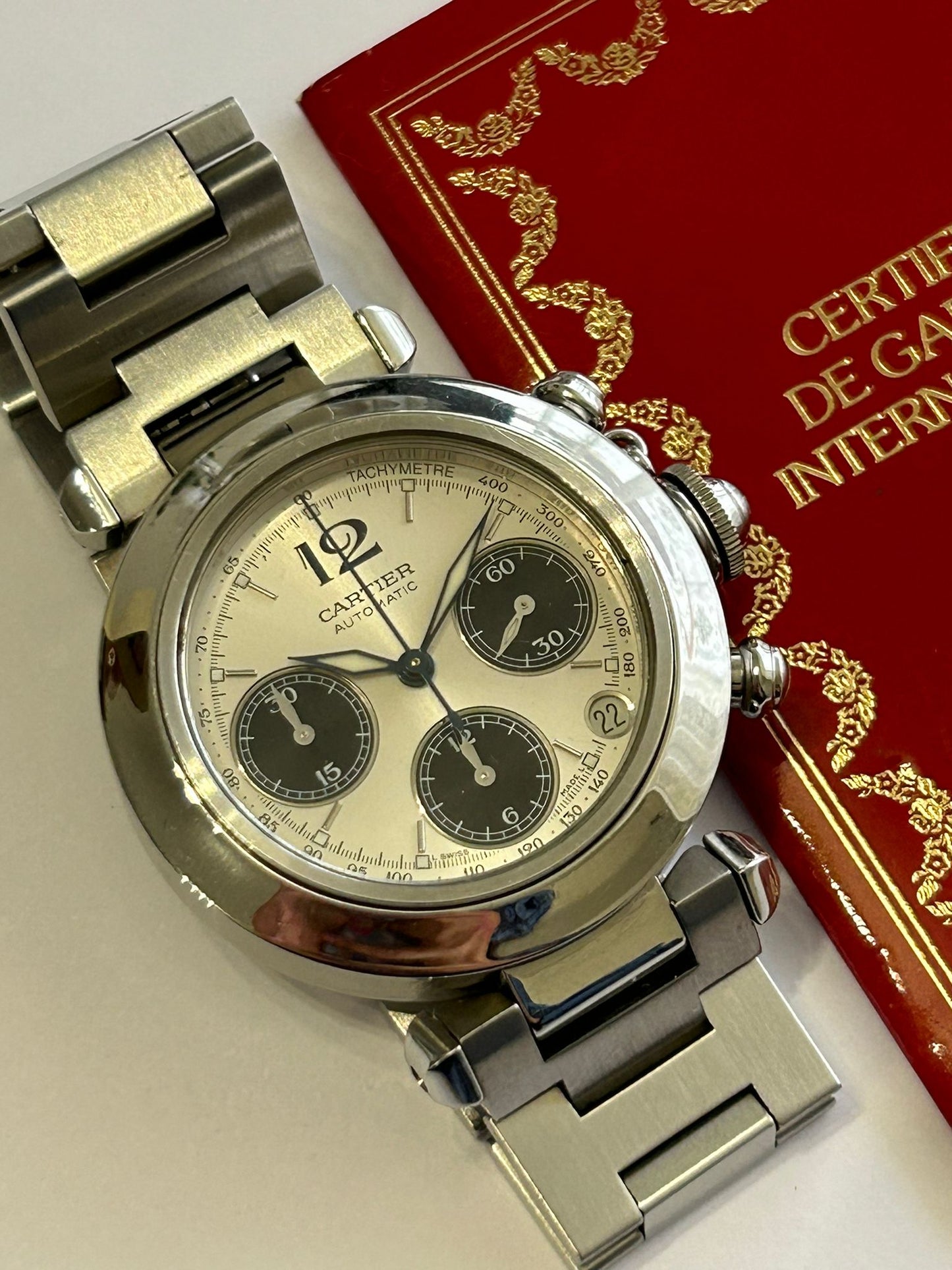Cartier pasha 2412 Chronographe
