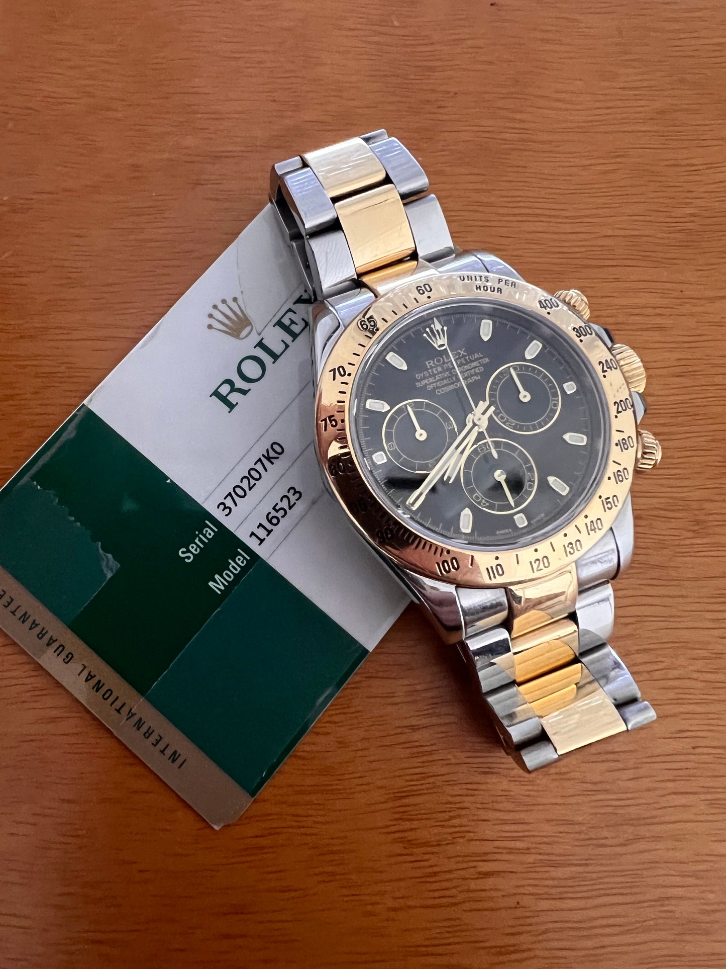 Rolex daytona 116523 from 2017