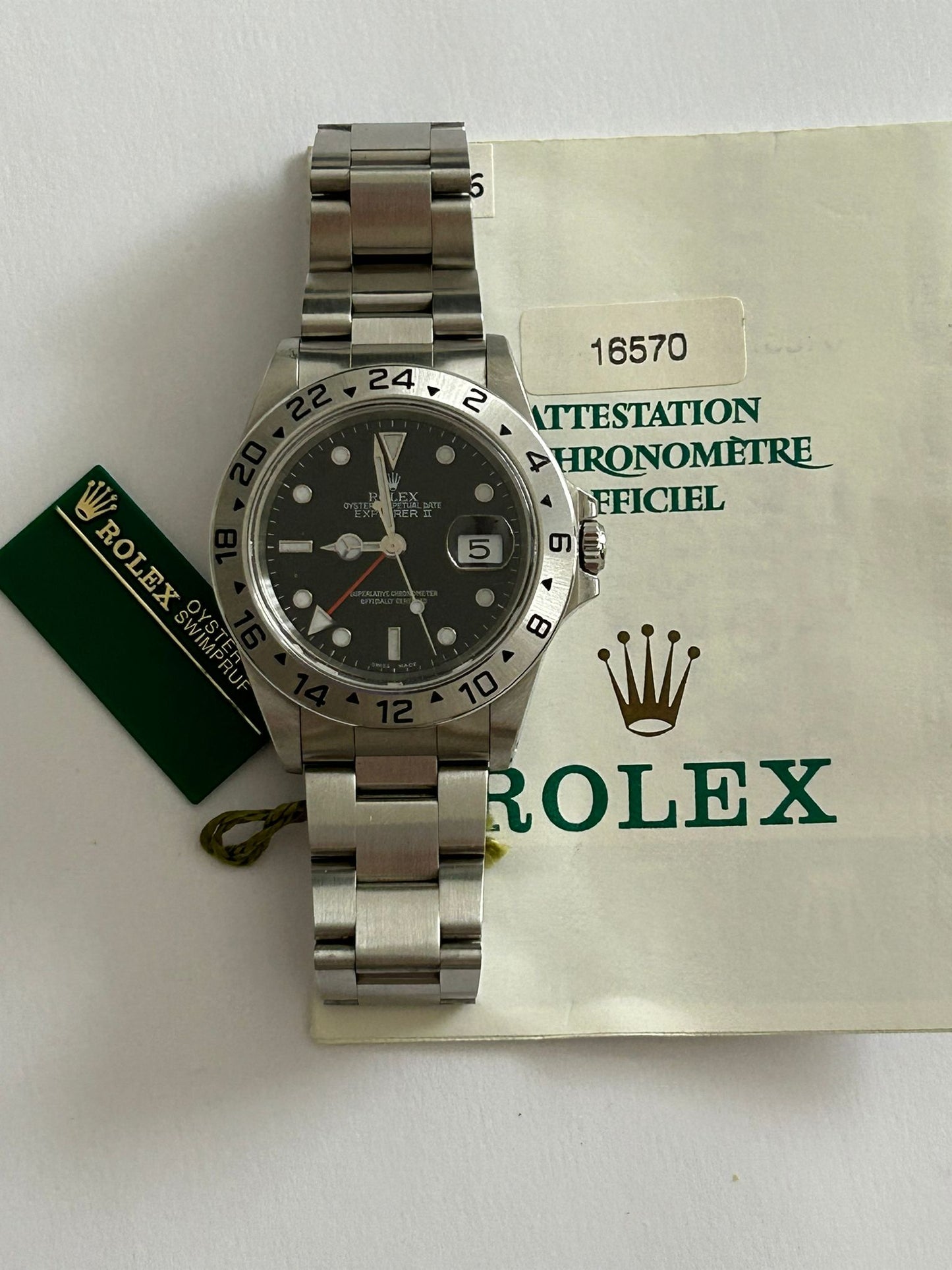 Rolex Explorer 16570, from 1999