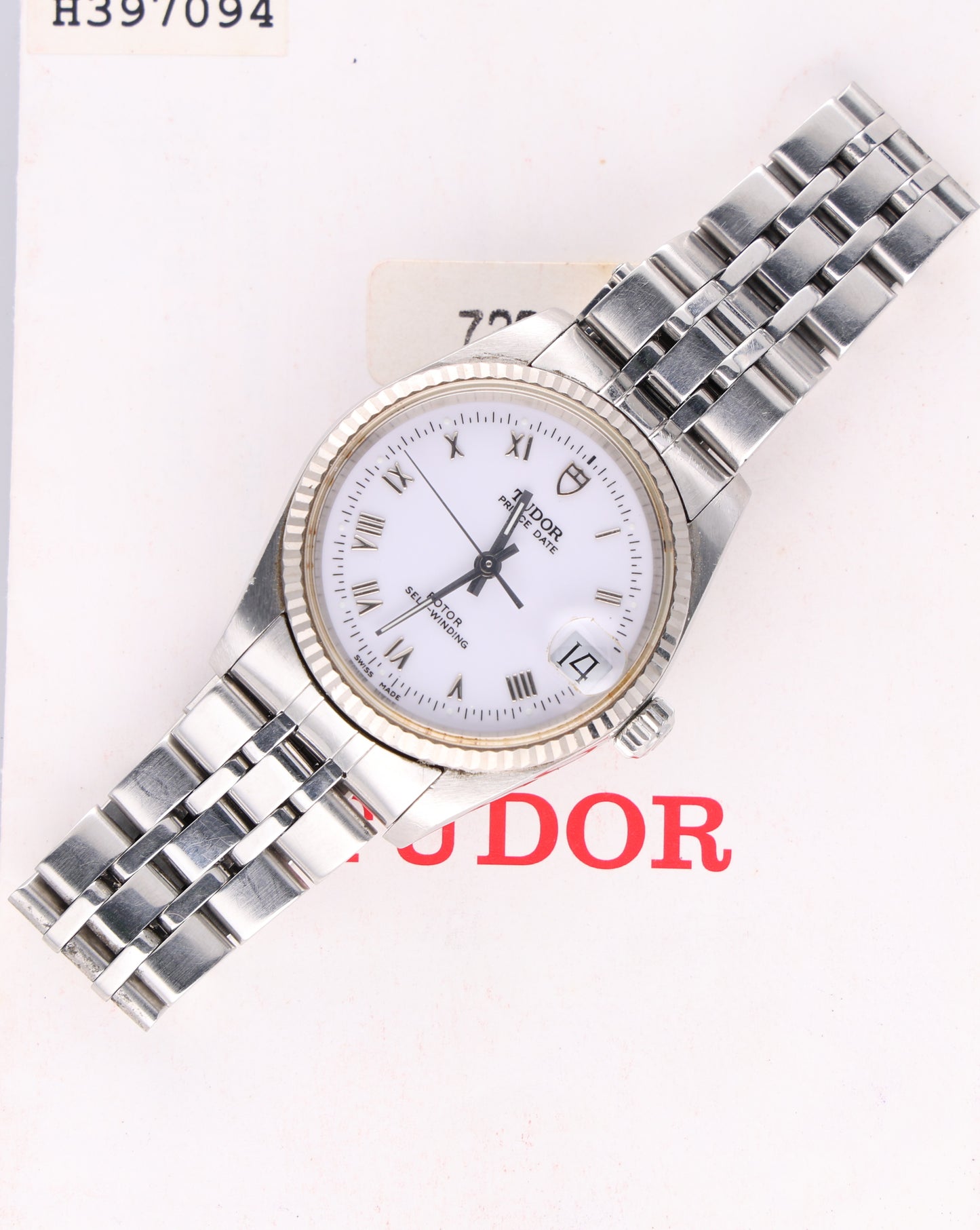 TUDOR 72034 32mm paper white