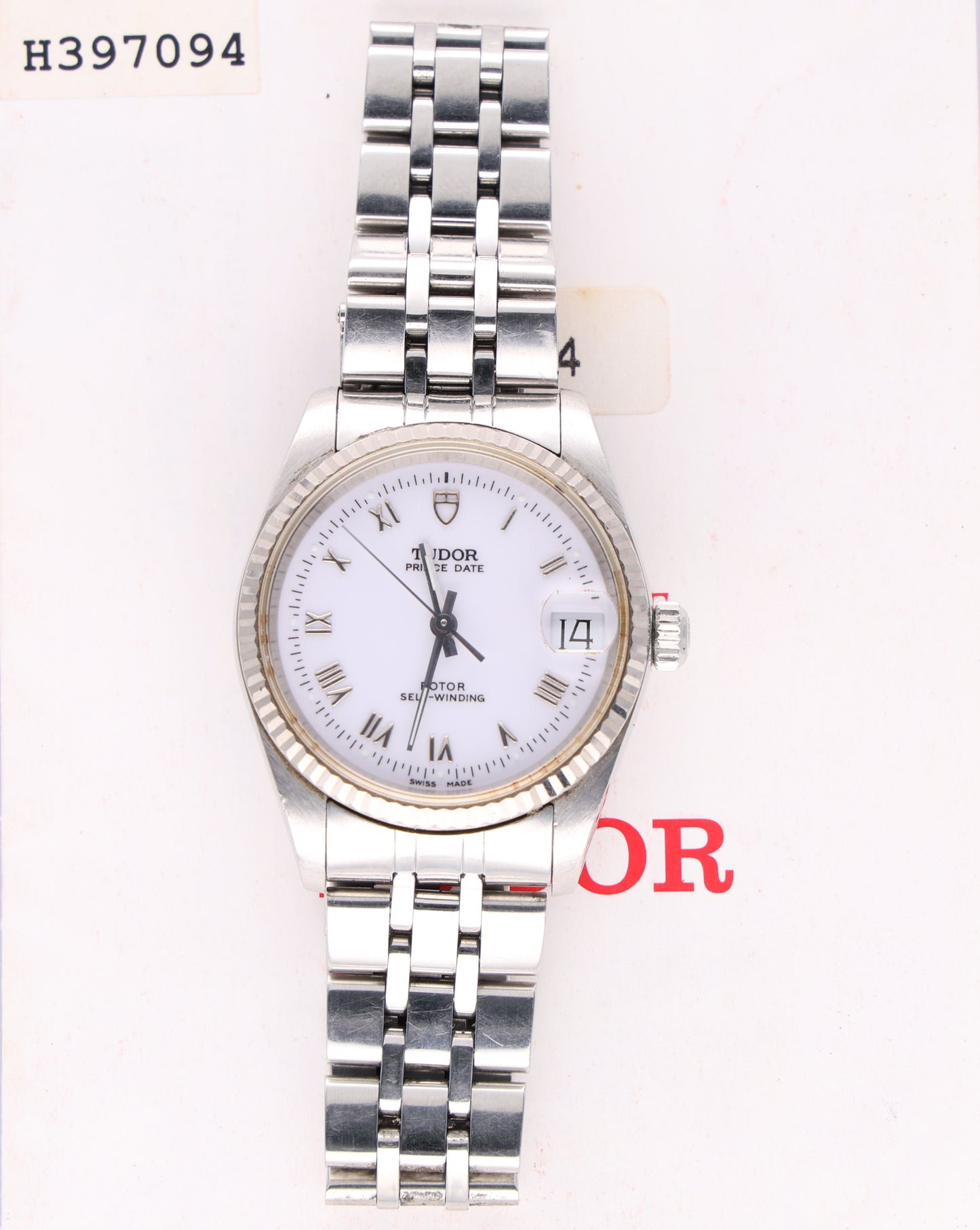 TUDOR 72034 32mm paper white