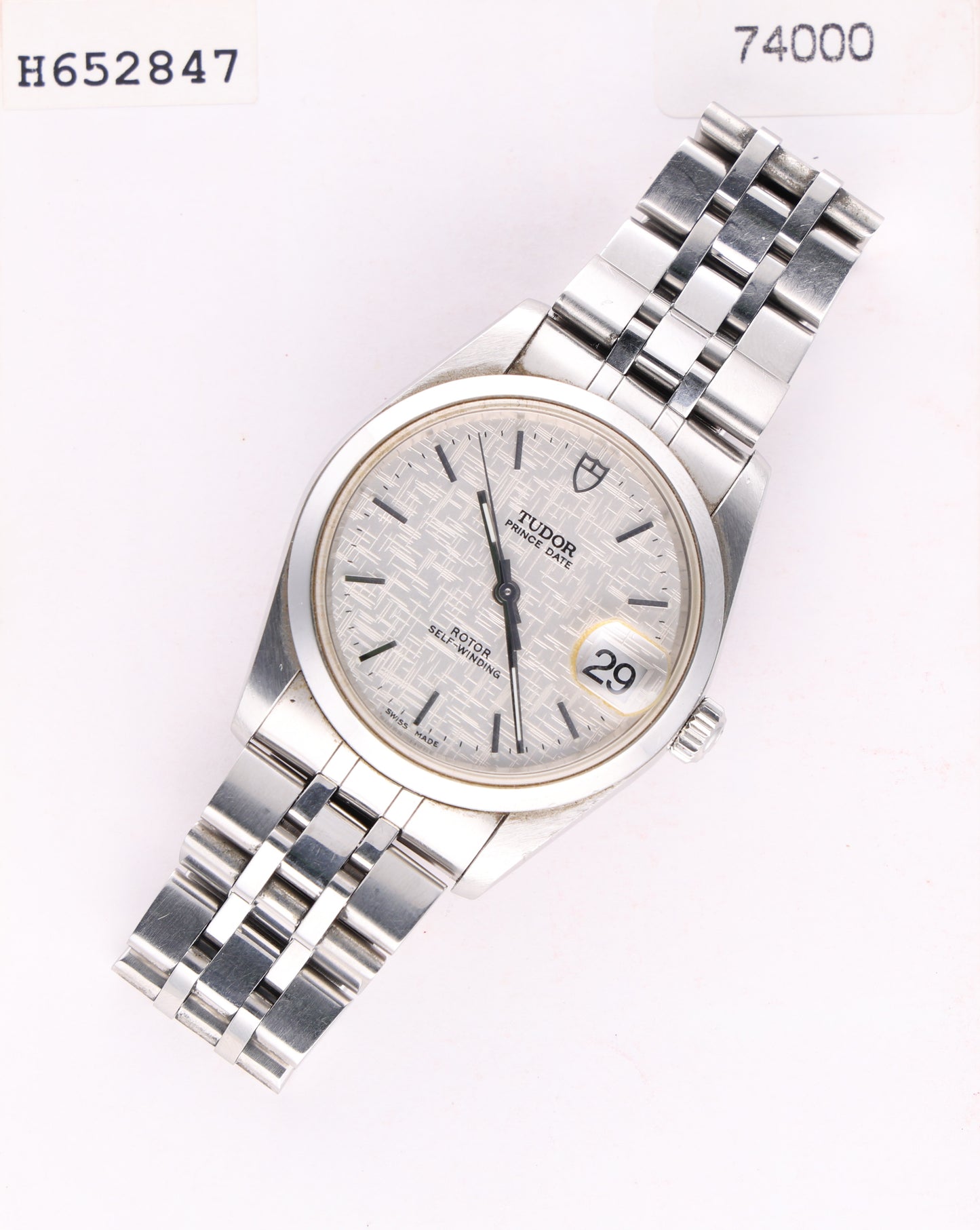 TUDOR 74000 34mm paper