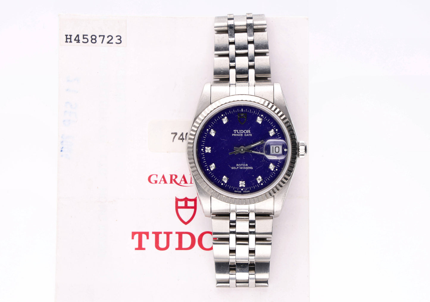 Tudor 74034 Blu Diamonds