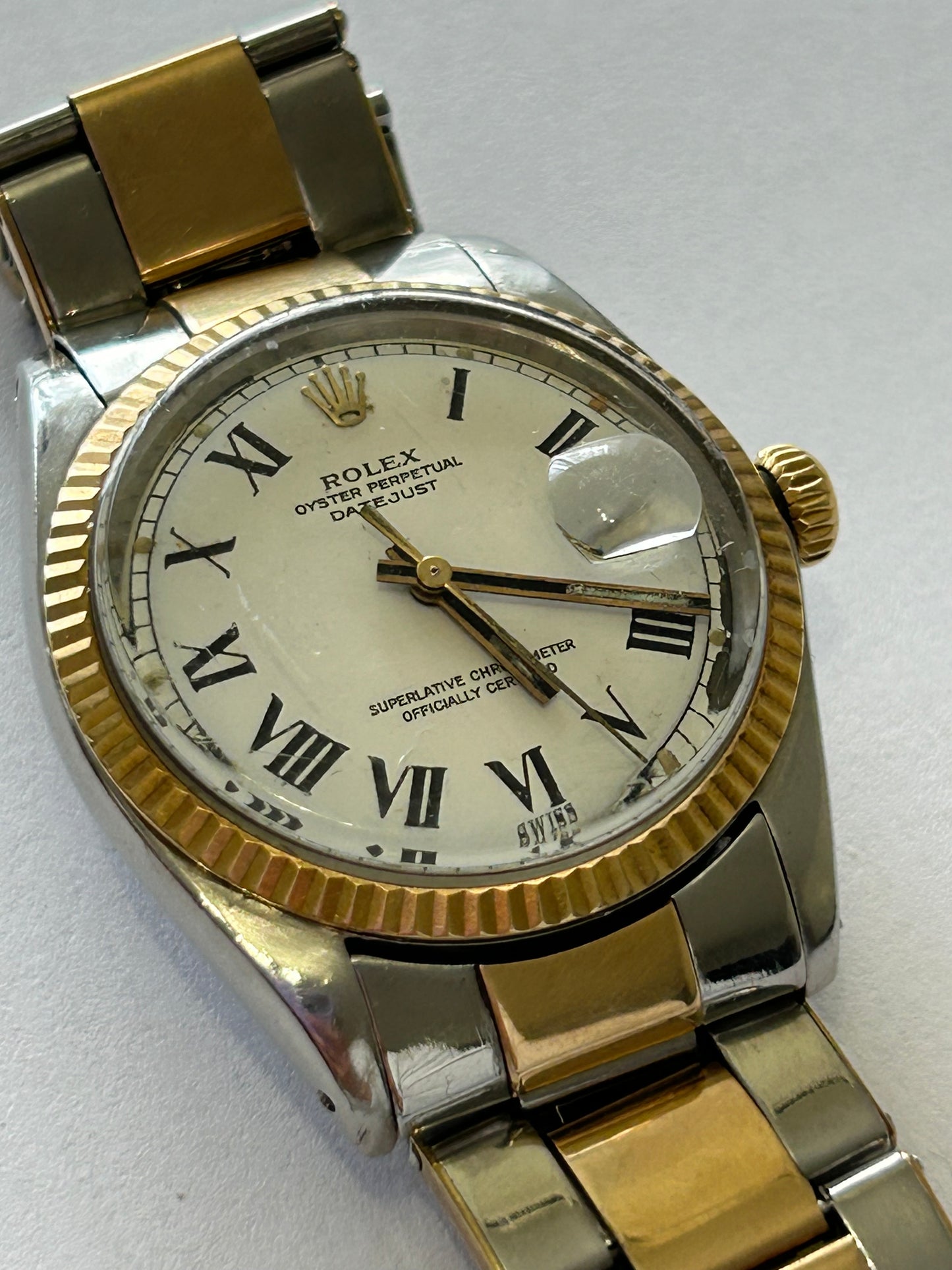 Rolex Datejust 1601 buckley dial