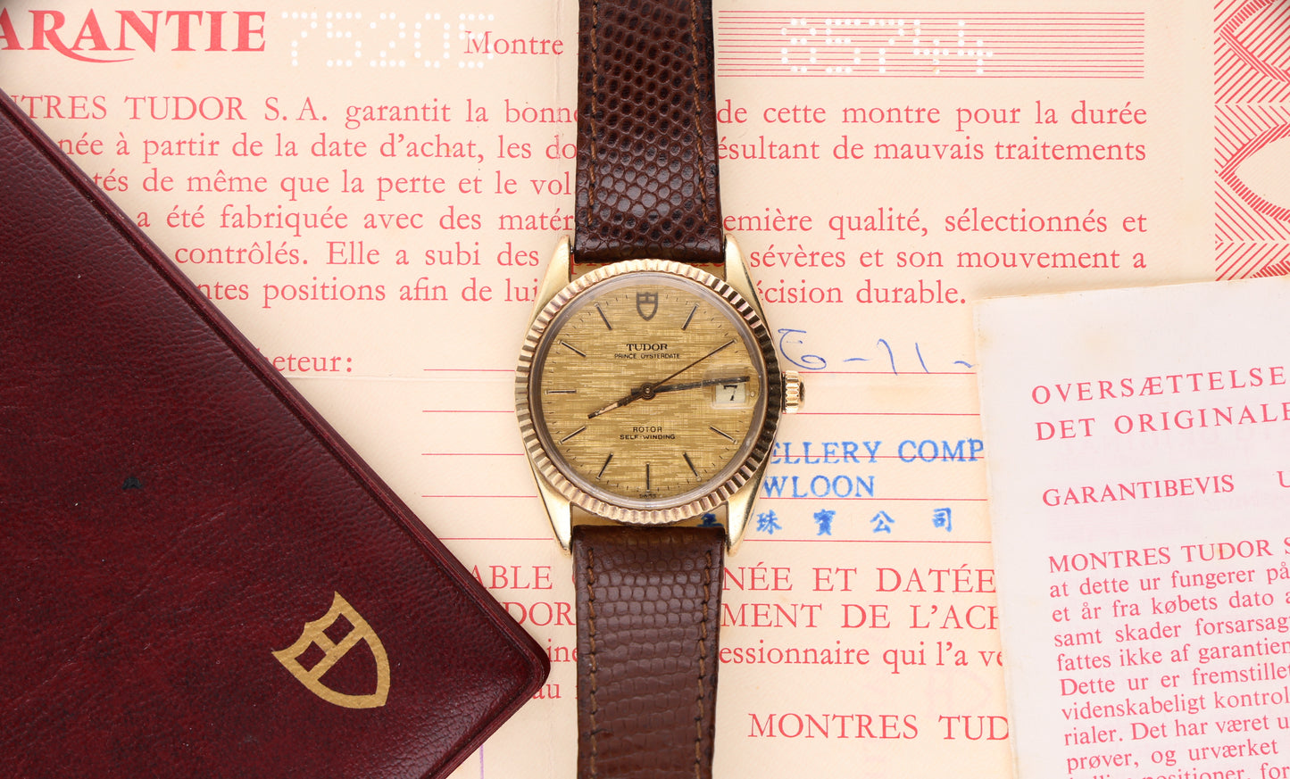Tudor oyster prince date 75205
