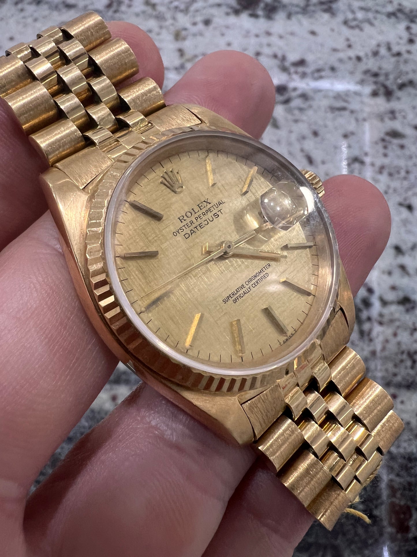Rolex - Oyster Perpetual Datejust - Ref. 16018- Men - 1970-1979